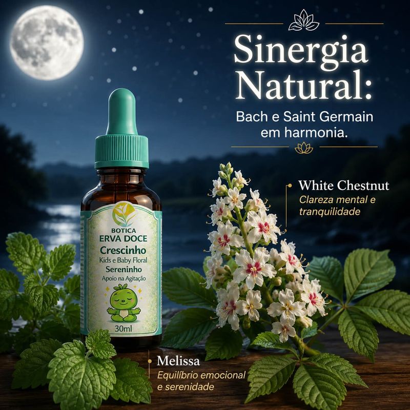 Floral Sereninho Crescinho Kids e Baby 30mL Calma e Relax