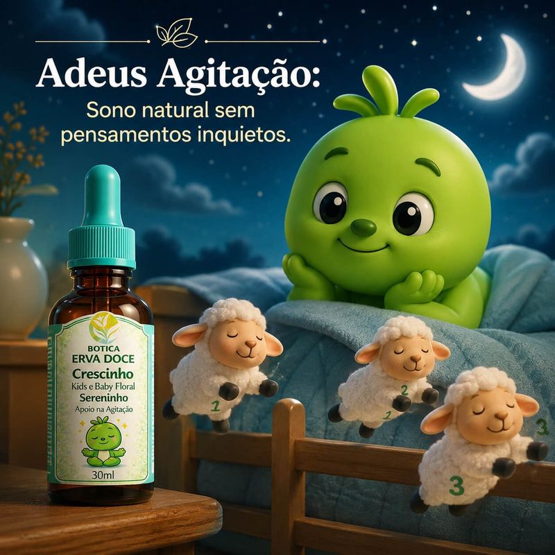 Floral Sereninho Crescinho Kids e Baby 30mL Calma e Relax
