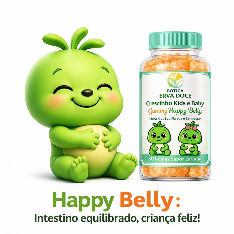 Gomas do Equilíbrio Intestinal Crescinho Happy Belly30 und