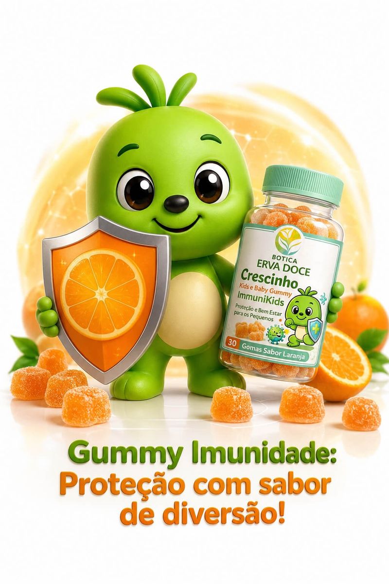 Gummy da Imunidade Kids 30 Und Laranja