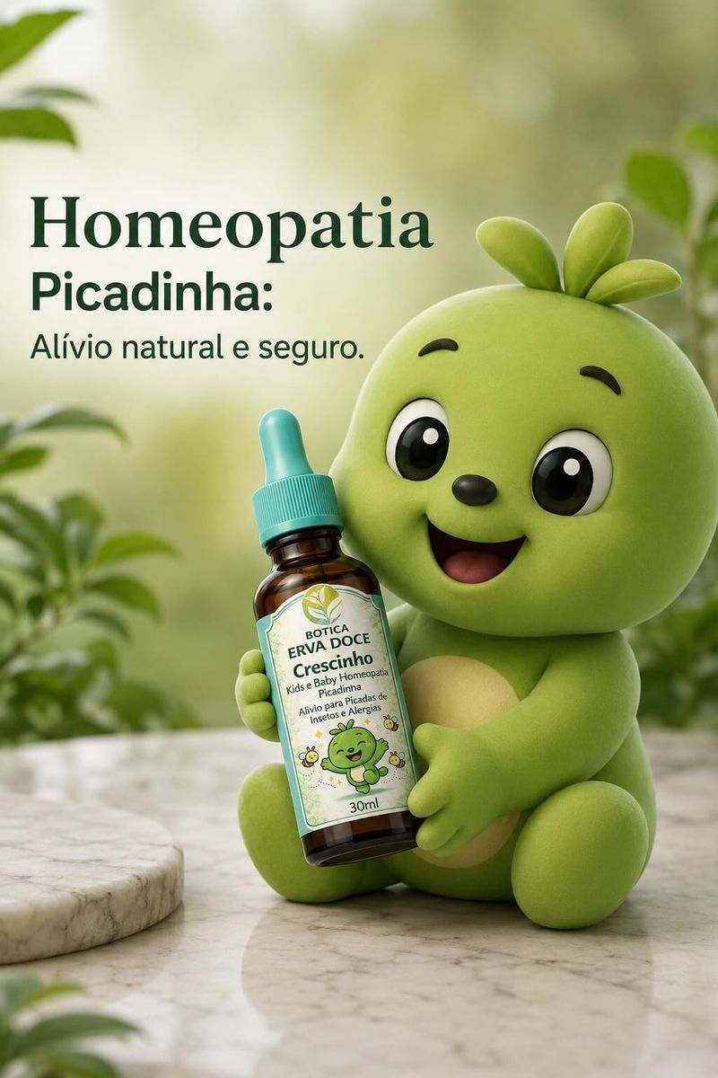 Homeopatia Alívio de Picadas e Alergias 30mL Kids e Baby