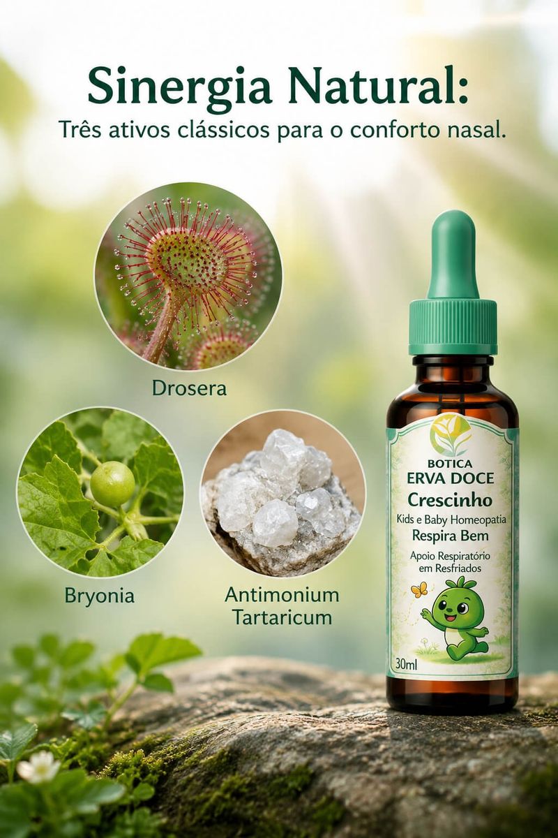 Homeopatia Respira Bem Apoio Respiratório 30mL Infantil