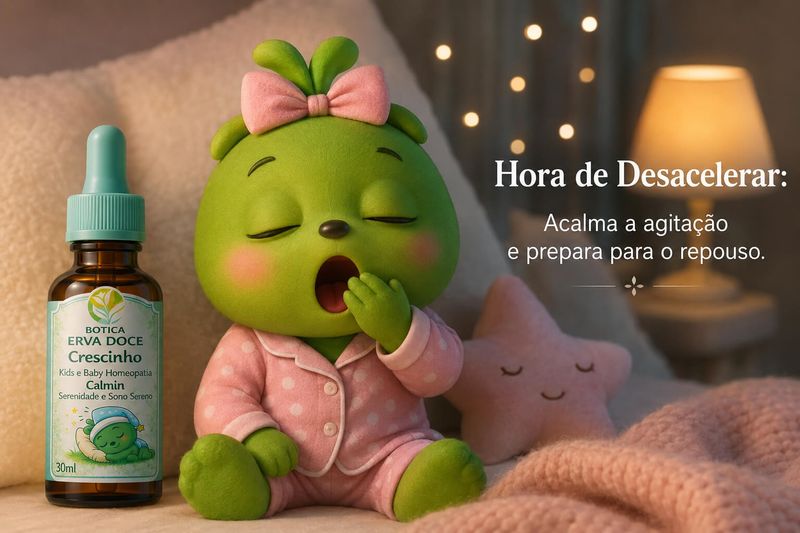 Homeopatia Sono e Serenidade 30mL Crescinho Kids e Baby