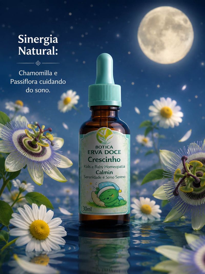 Homeopatia Sono e Serenidade 30mL Crescinho Kids e Baby