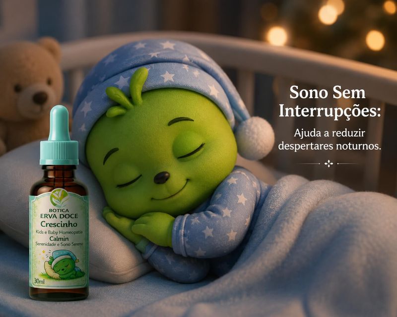 Homeopatia Sono e Serenidade 30mL Crescinho Kids e Baby