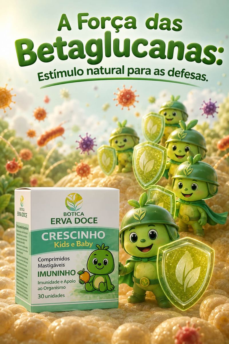 Comprimido Mastigável Imuninho 30 und Crescinho Kids e Baby