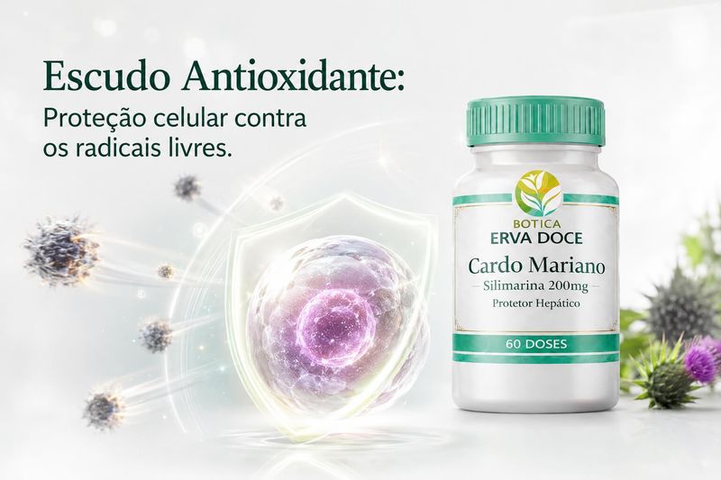 Silimarina Cardo Mariano 200mg 120 Doses