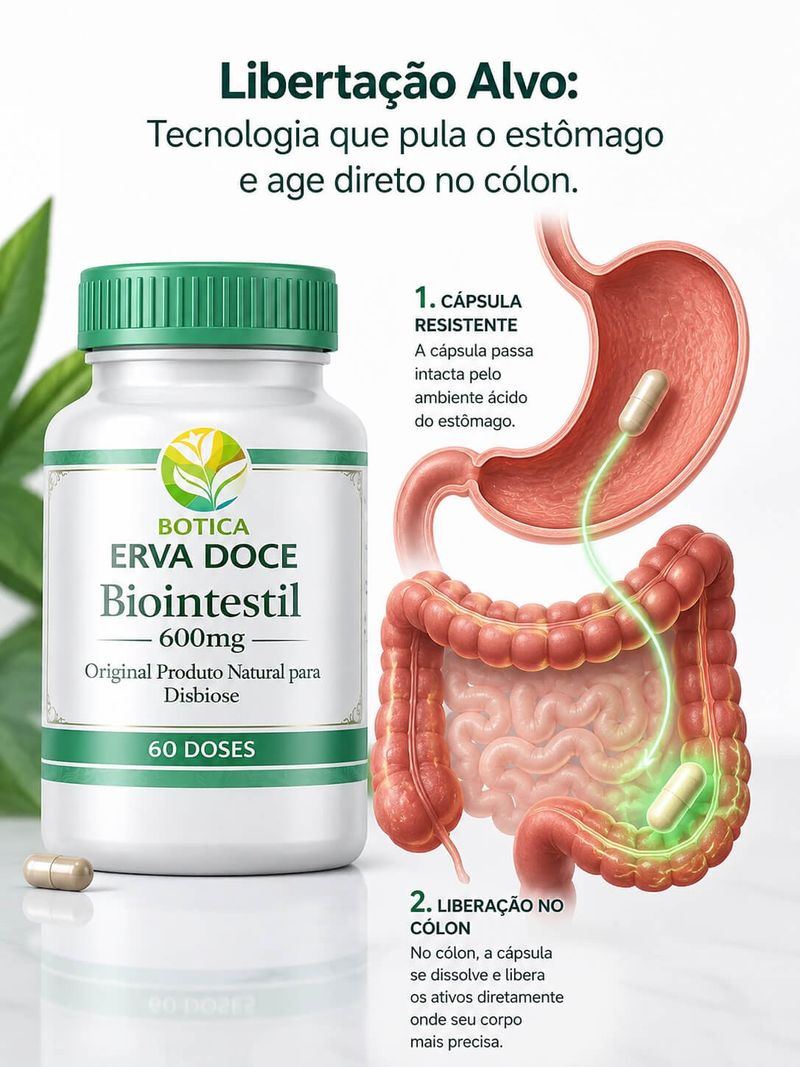 Biointestil 600mg Original 60 Doses