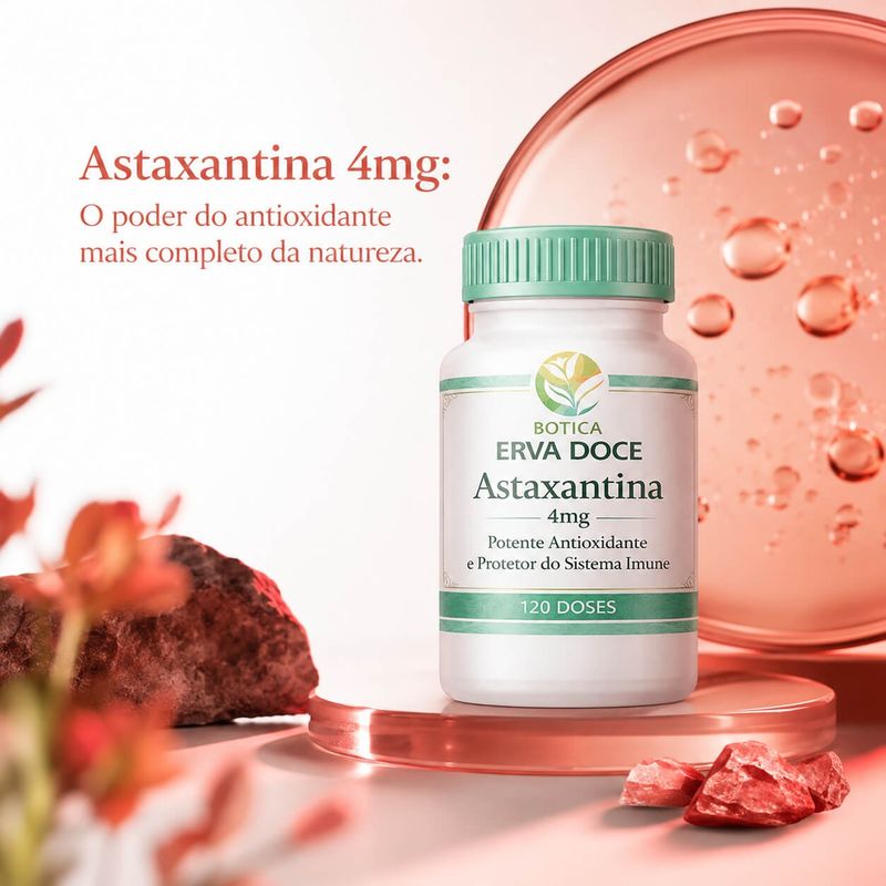 Astaxantina 4mg 60 Doses