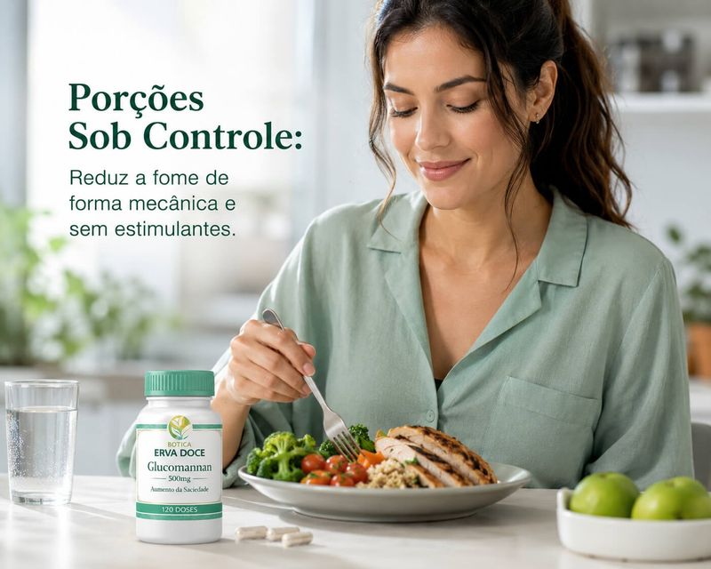 Glucomannan 500mg 120 Doses