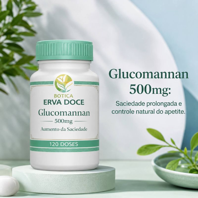 Glucomannan 500mg 60 Doses