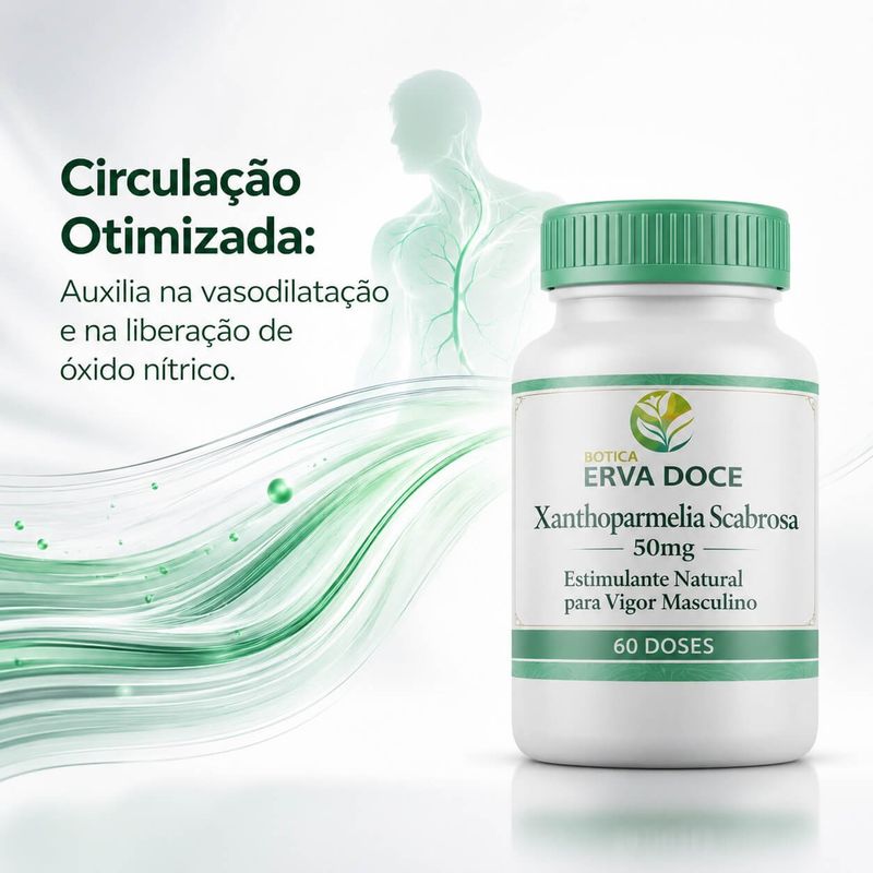 Xanthoparmelia Scabrosa 50mg 60 Doses