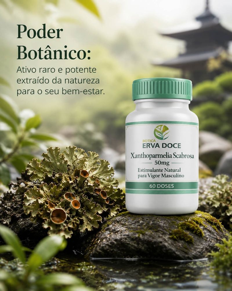 Xanthoparmelia Scabrosa 50mg 60 Doses