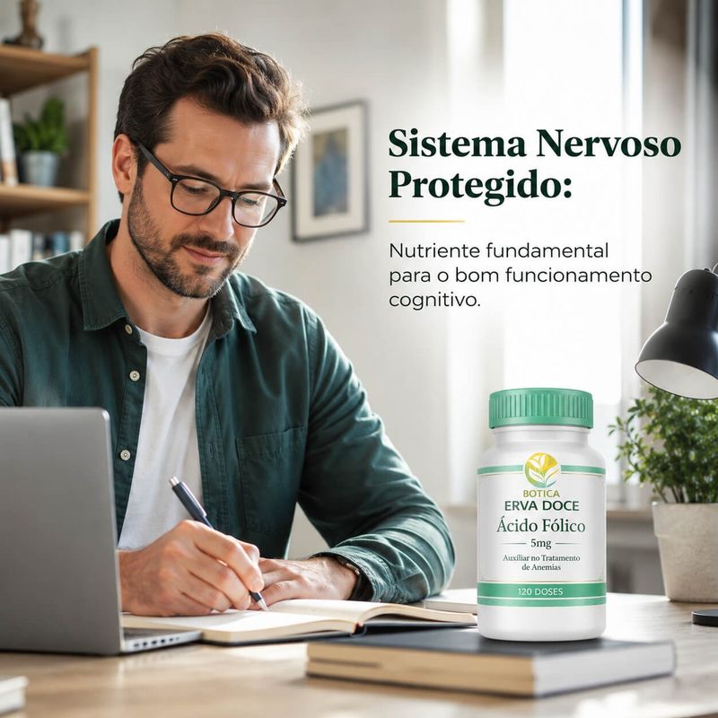 Acido Folico 5mg 120 cápsulas
