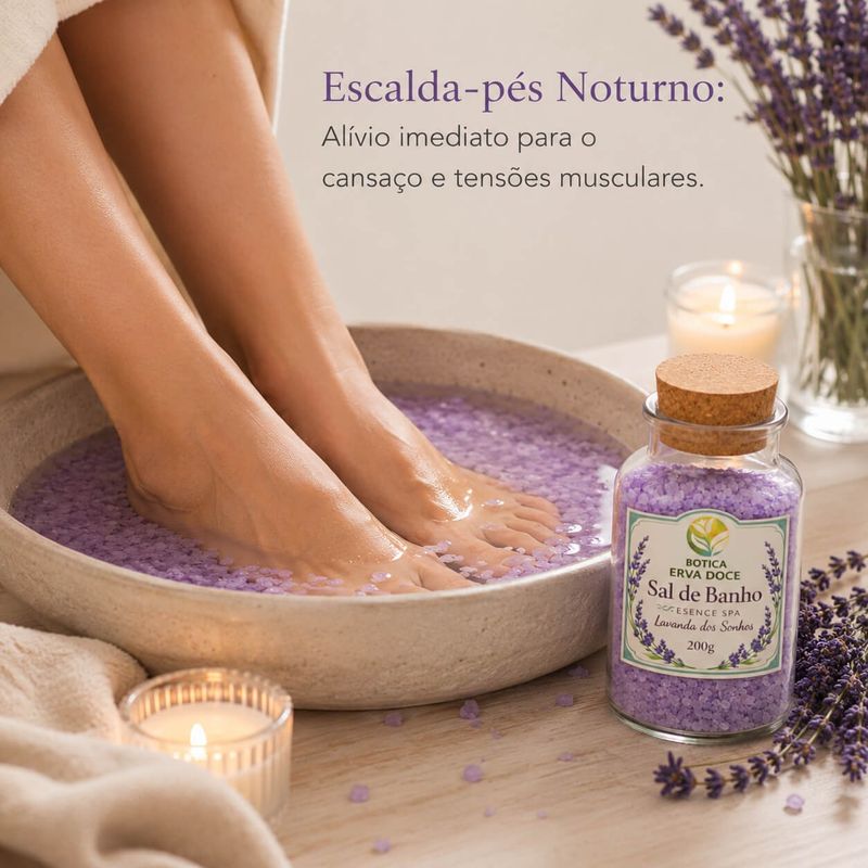 Sal de Banho Botica Essence Spa Lavanda dos Sonhos 200g