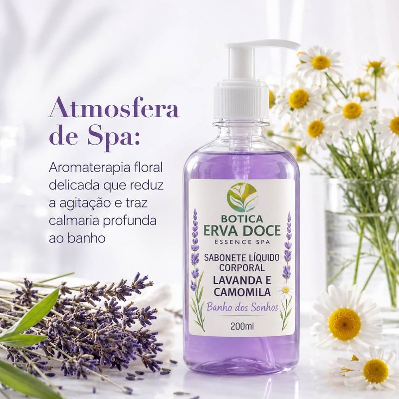 Sabonete Líquido Corporal Lavanda dos Sonhos Essence Spa