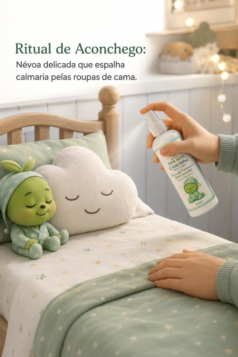 Água de Travesseiro Bons Sonhos Crescinho Kids e Baby 120mL