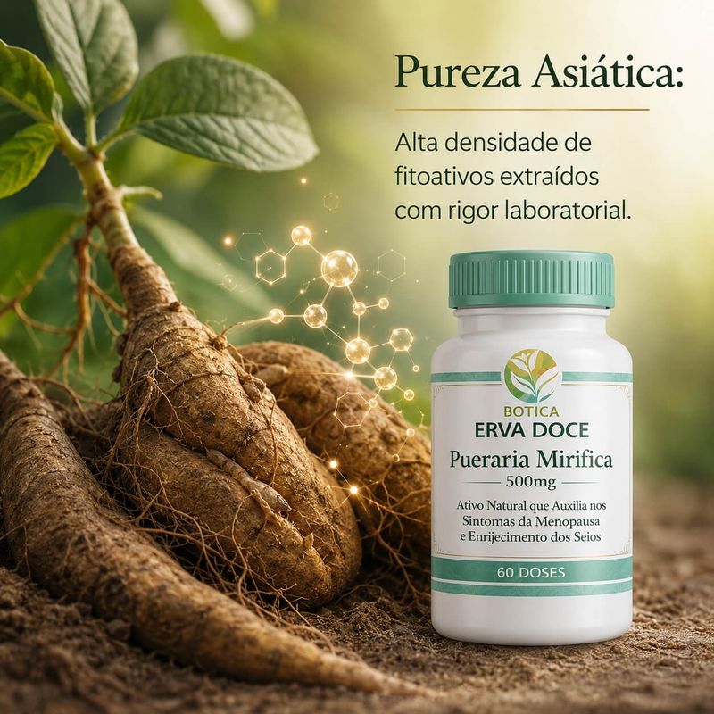 Pueraria Mirifica 500mg 60 Doses