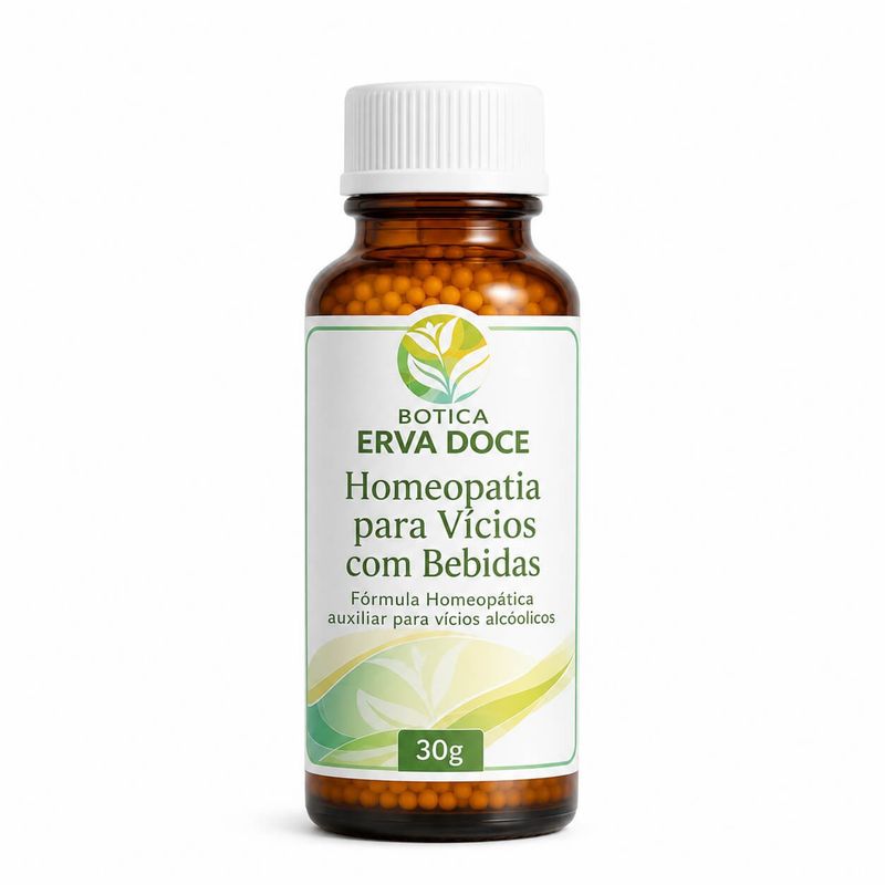 Formula Homeopatica para Parar de Beber 30 gramas