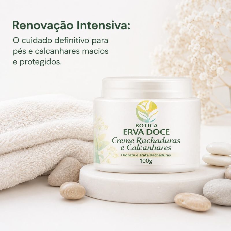 Creme Rachaduras e Calcanhares 50g