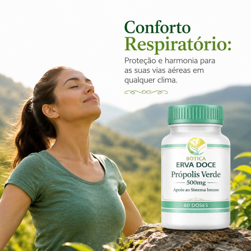 Propolis Verde 500mg 60 Doses
