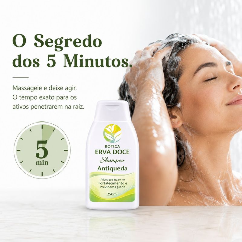 Shampoo Antiqueda 250ml