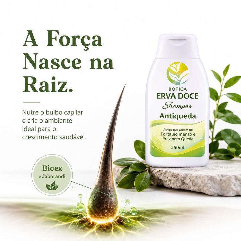 Shampoo Antiqueda 120ml