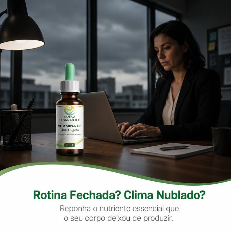 Vitamina D 400UI/gotas 20mL