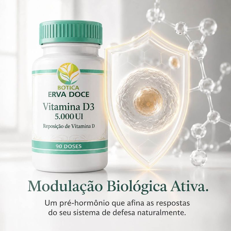 Vitamina D3 5.000UI 90 Capsulas