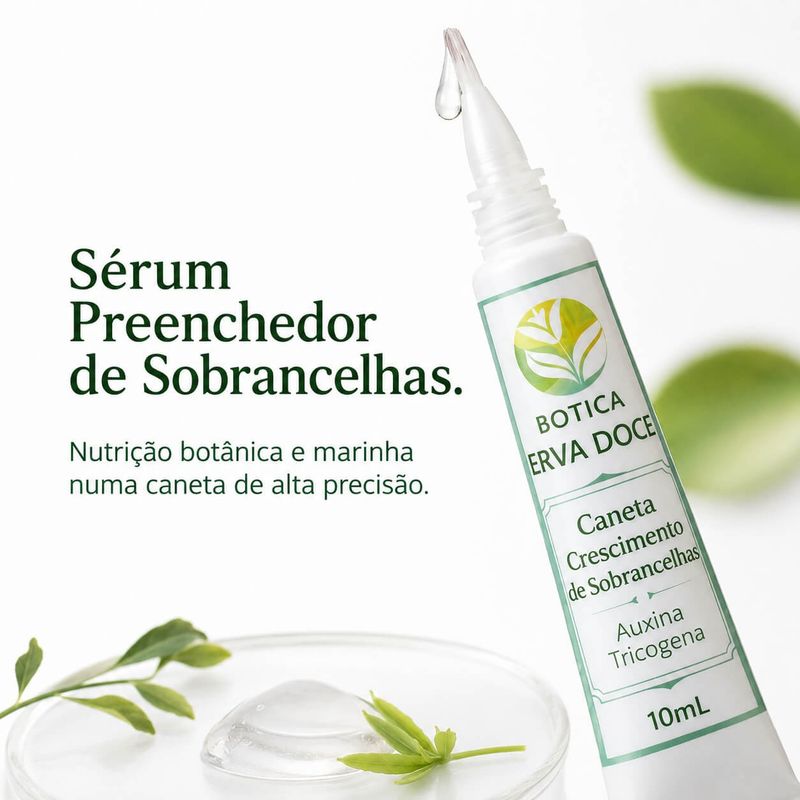 Caneta Crescimento de Sobrancelhas Auxina Tricogena 10mL