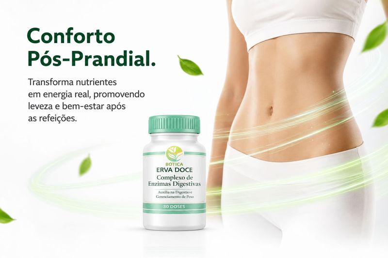 Complexo de Enzimas Digestivas 30 Doses