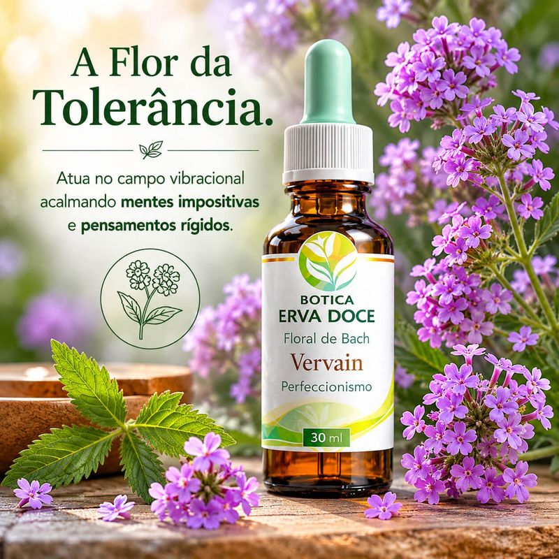 Floral de Bach Vervain Perfeccionismo 30ml