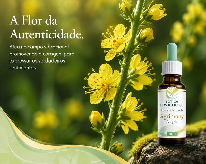 Floral de Bach Agrimony Alegria 30ml