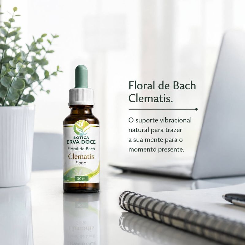 Floral de Bach Clematis Sonolência 30ml