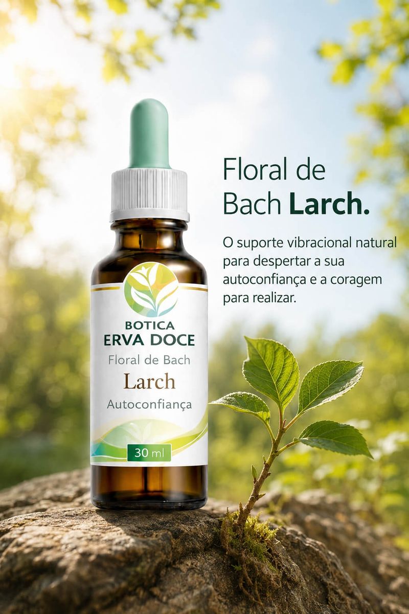 Floral de Bach Larch Autoconfiança 30ml
