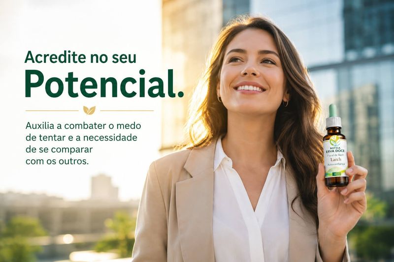 Floral de Bach Larch Autoconfiança 30ml