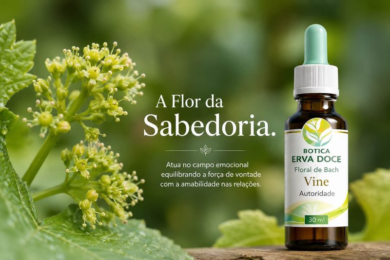 Floral de Bach Vine Autoridade 30ml