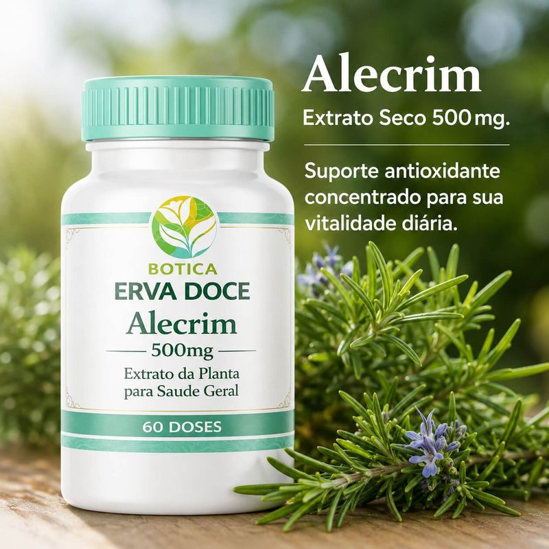 Alecrim 500mg 60 doses
