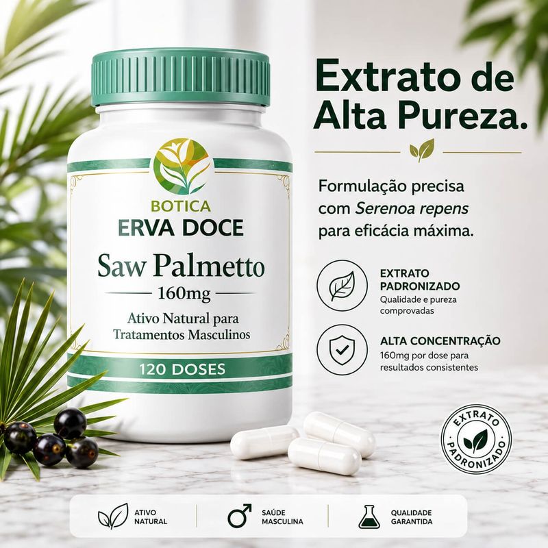 Saw Palmetto 160mg 60 Doses
