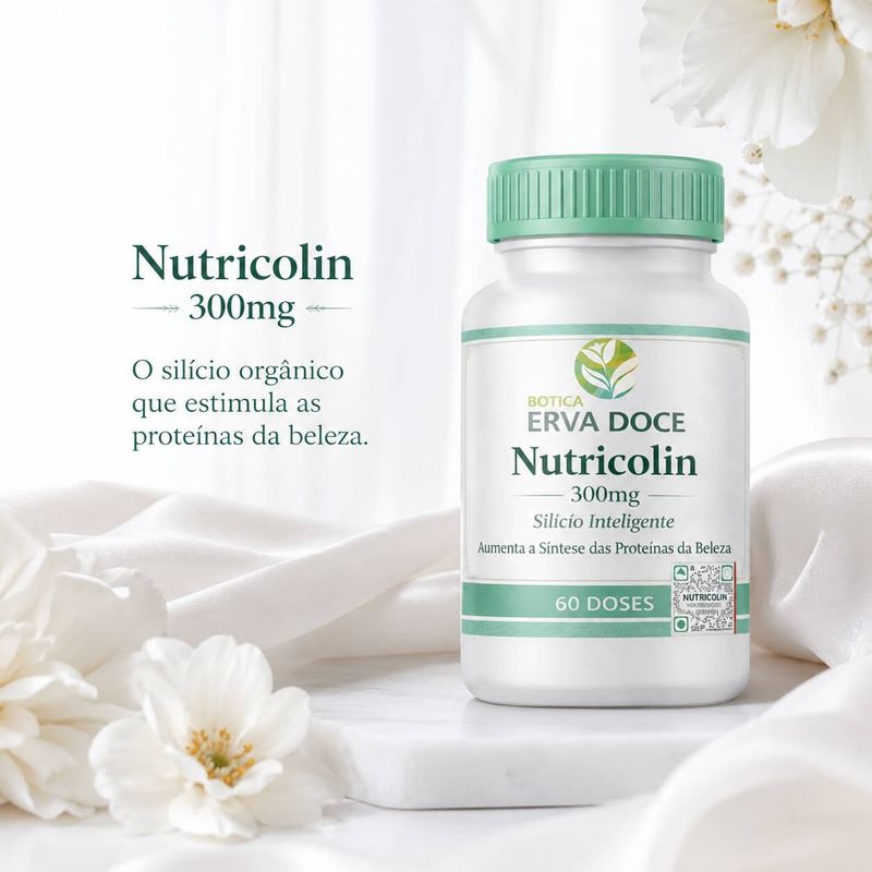 Nutricolin 300mg Kit 3 frascos 30 Doses