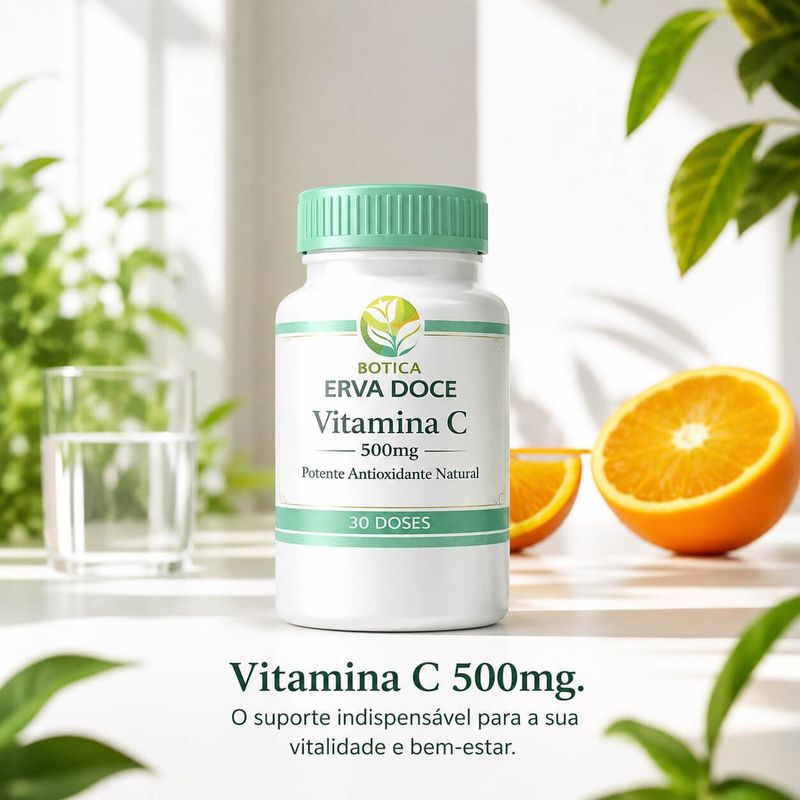 Vitamina C 500mg 90 Doses