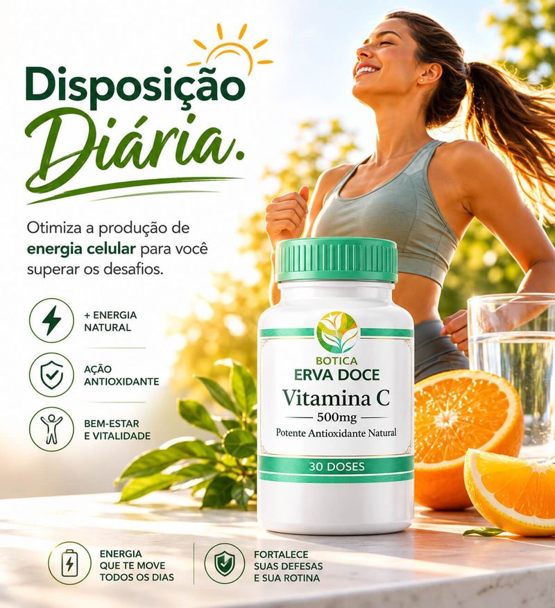 Vitamina C 500mg 60 Doses