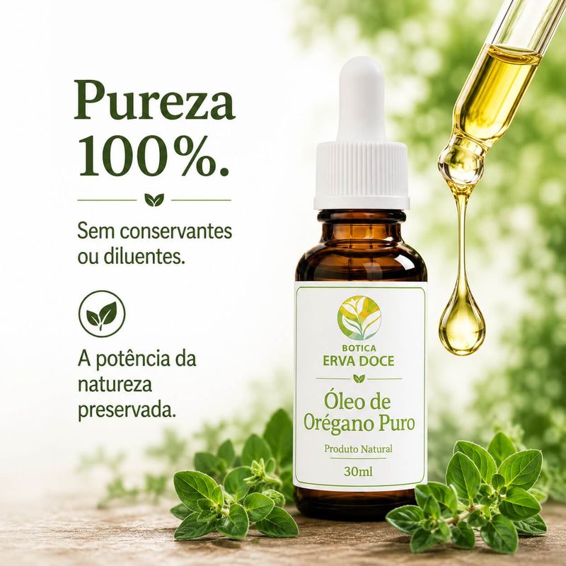 Oleo de Oregano Puro 30mL