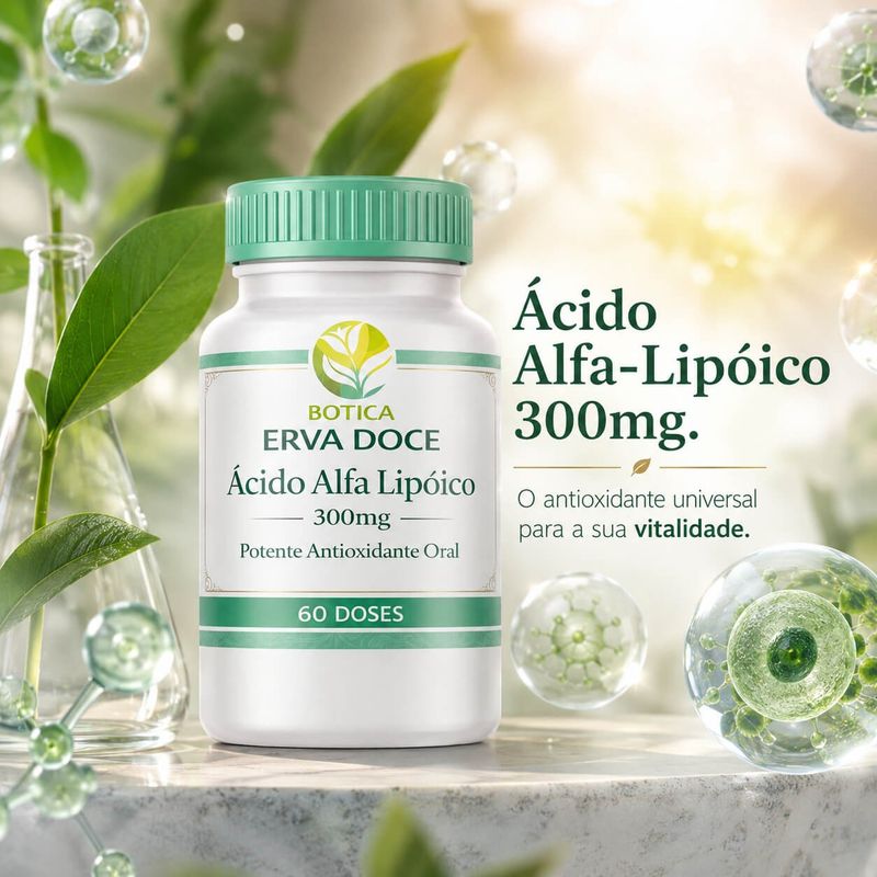 Acido Alfa Lipoico 300mg 30 Doses