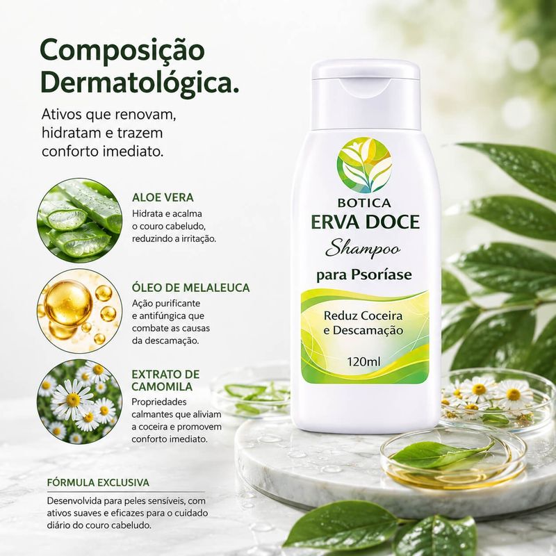 Shampoo para Psoriase 250ml