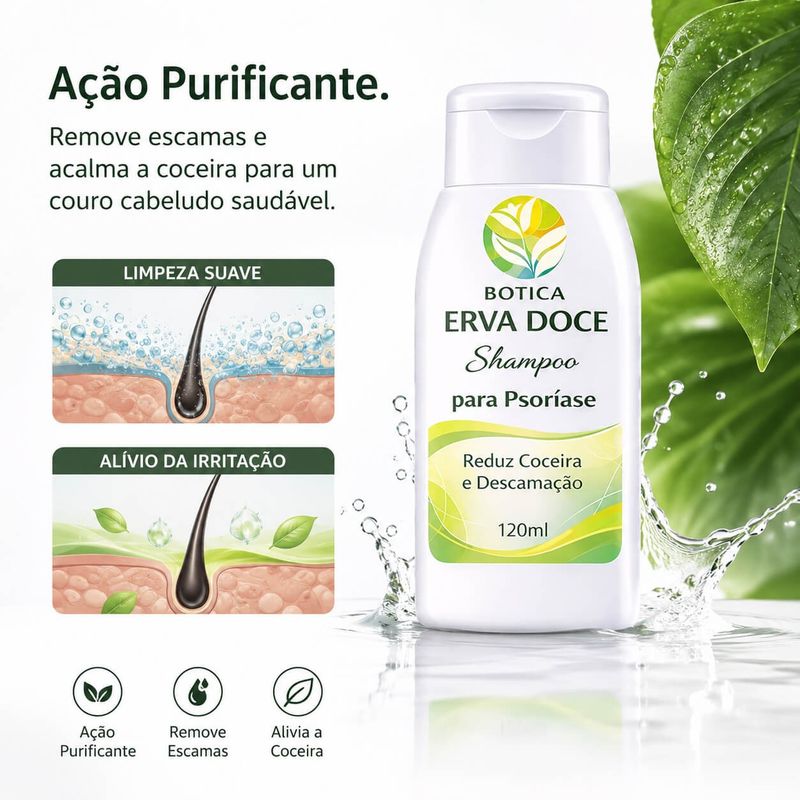 Shampoo para Psoriase 250ml