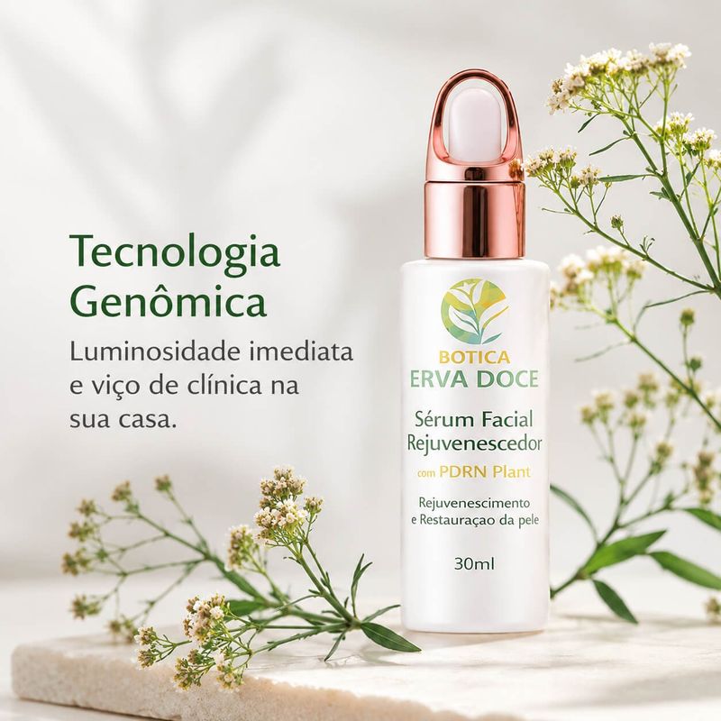 Serum Facial Rejuvenescedor PDRN Plant 30ml