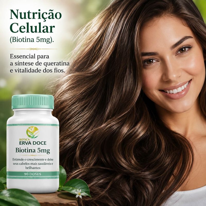 Kit SOS e Força Dupla Biotina e Esmalte Fortalecedor