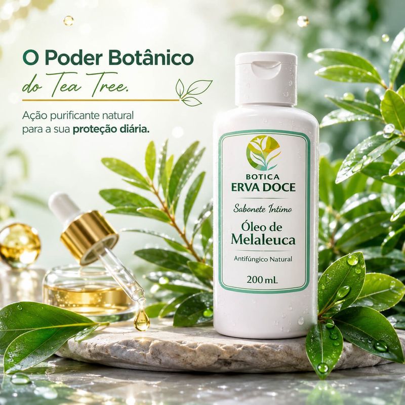 Sabonete Intimo Óleo de Melaleuca 200mL