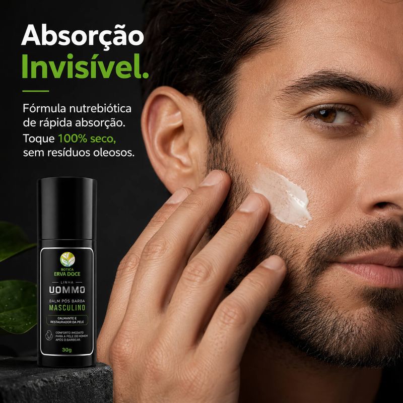 Balm Pós-Barba Masculino 30 gramas – Calmante e Restaurador